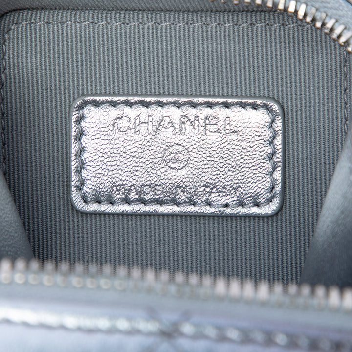 Chanel Metallic Cuir d'agneau Coco Punk Cube Sac