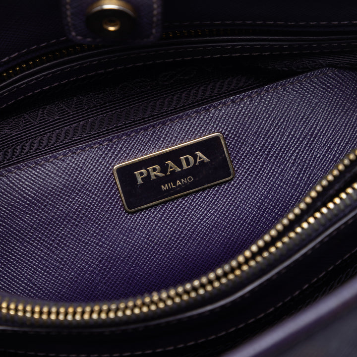 Prada Medium Saffiano Lux Open Promenade Sac