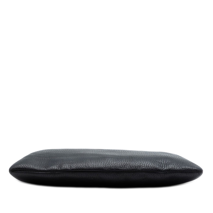 Gucci Cuir de veau Bamboo Pompon Pochette