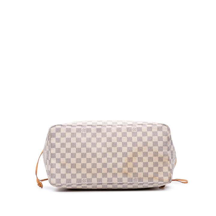 Damier Azur Neverfull GM White - Gaby Paris