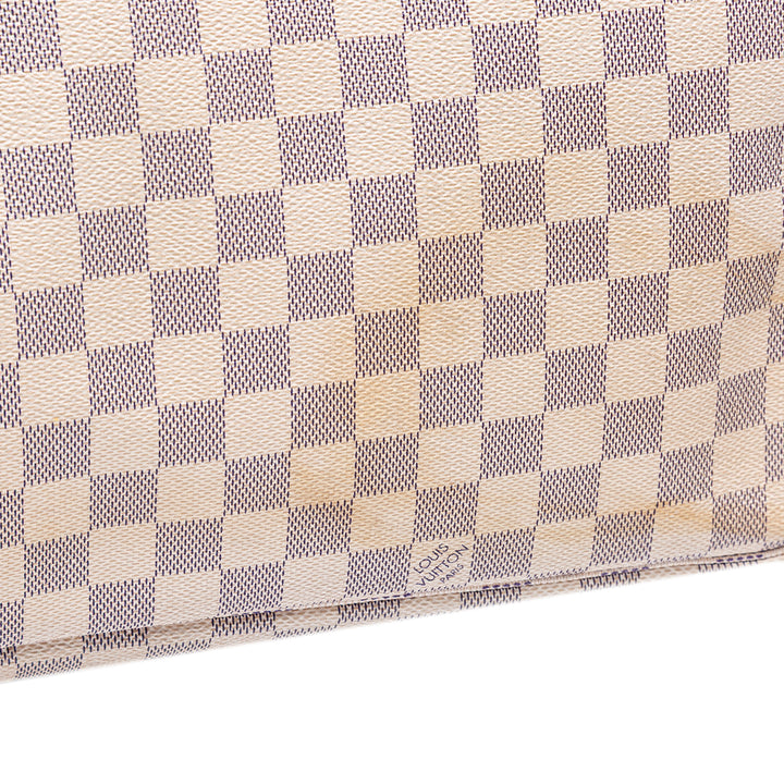 Damier Azur Neverfull GM White - Gaby Paris