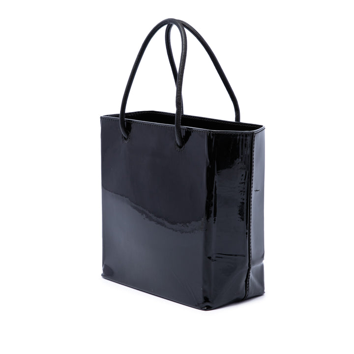 Balenciaga Logo Cabas XXS Cuir