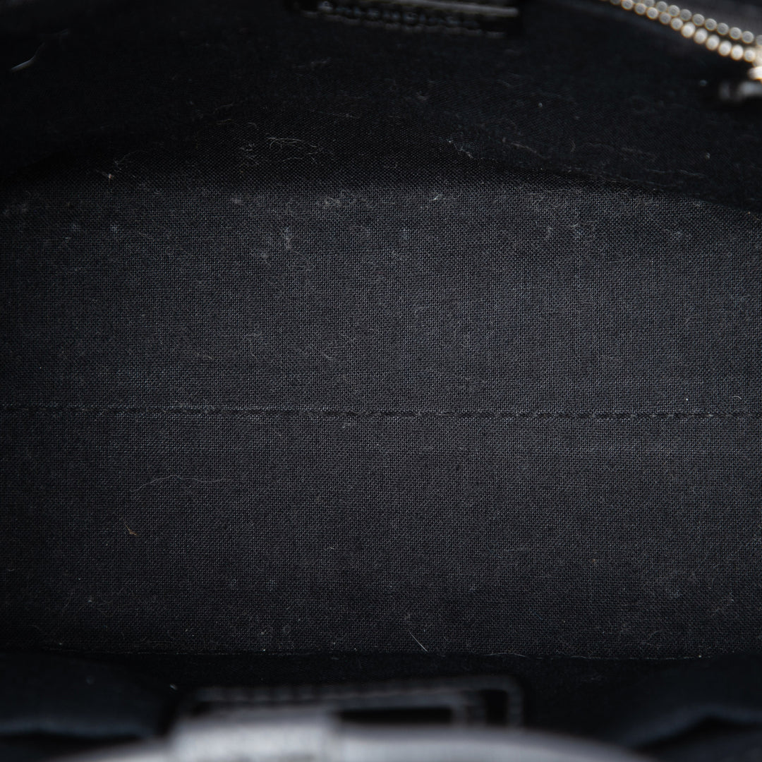 Balenciaga Logo Cabas XXS Cuir