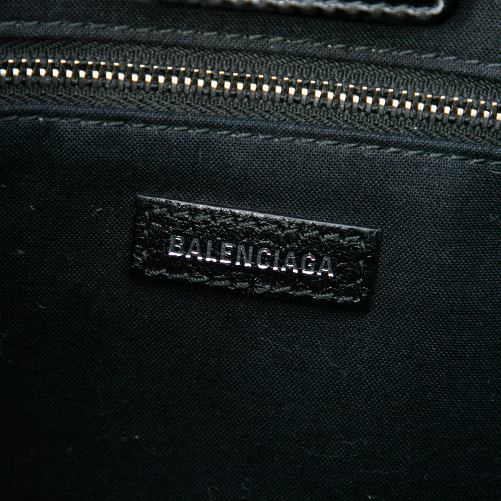 Balenciaga Logo Cabas XXS Cuir