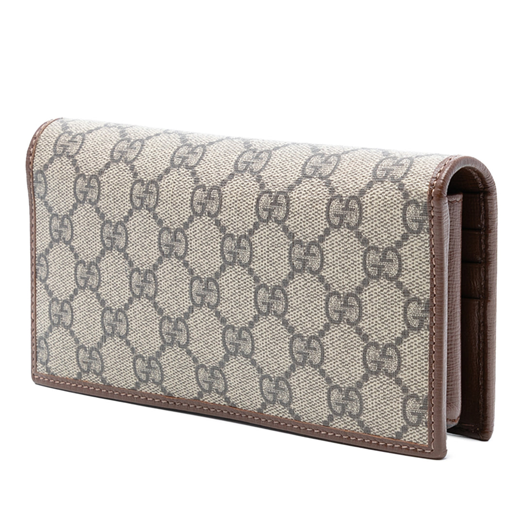 Gucci GG Supreme Horsebit 1955 Wallet on Chain