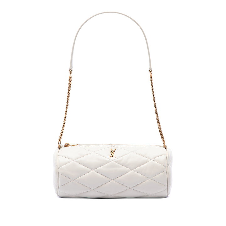 Saint Laurent Matelassé Sade Tube Sac Mini Cuir d'agneau