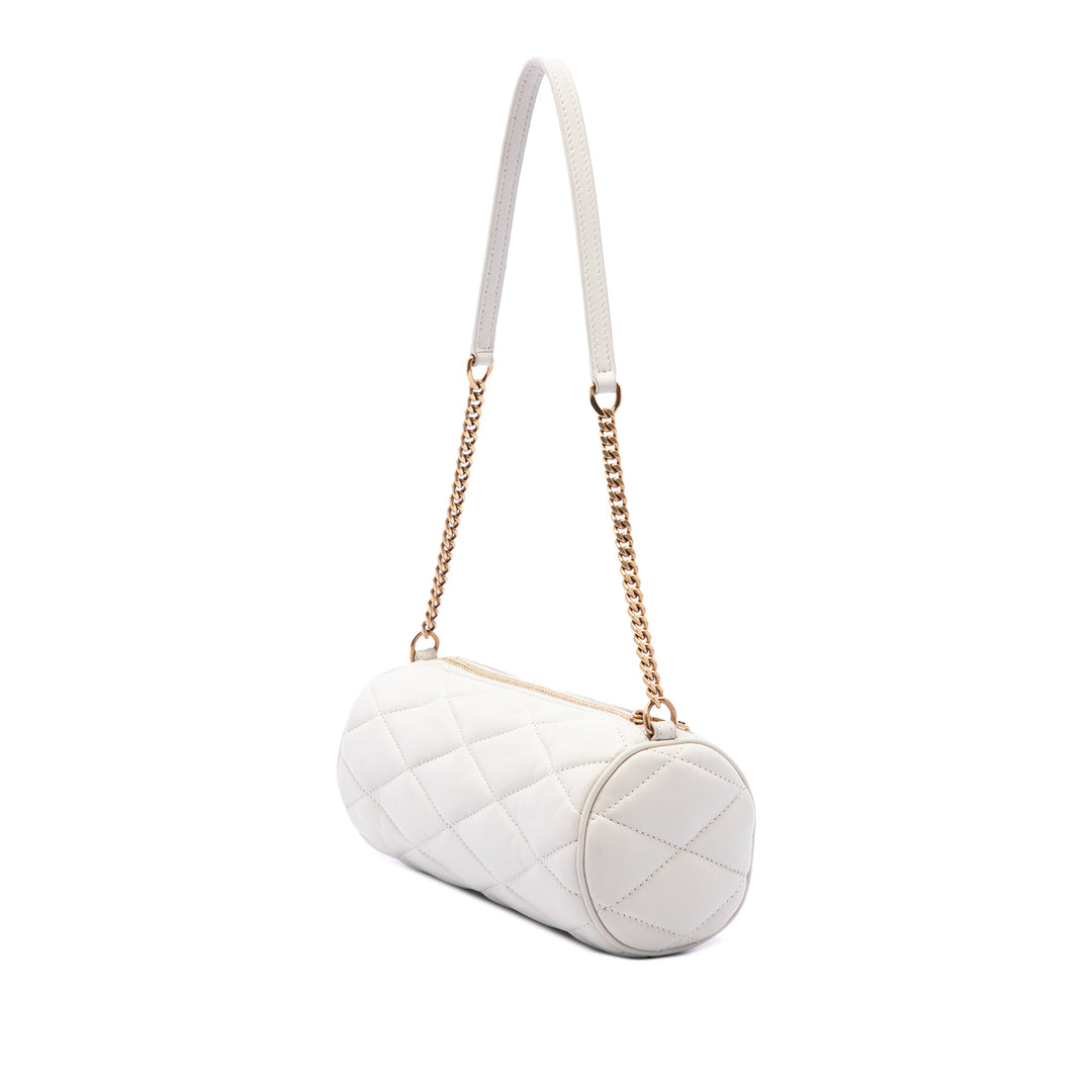 Saint Laurent Matelassé Sade Tube Sac Mini Cuir d'agneau