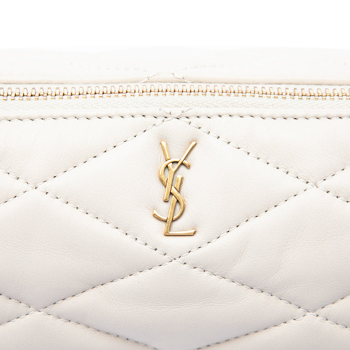 Saint Laurent Matelassé Sade Tube Sac Mini Cuir d'agneau
