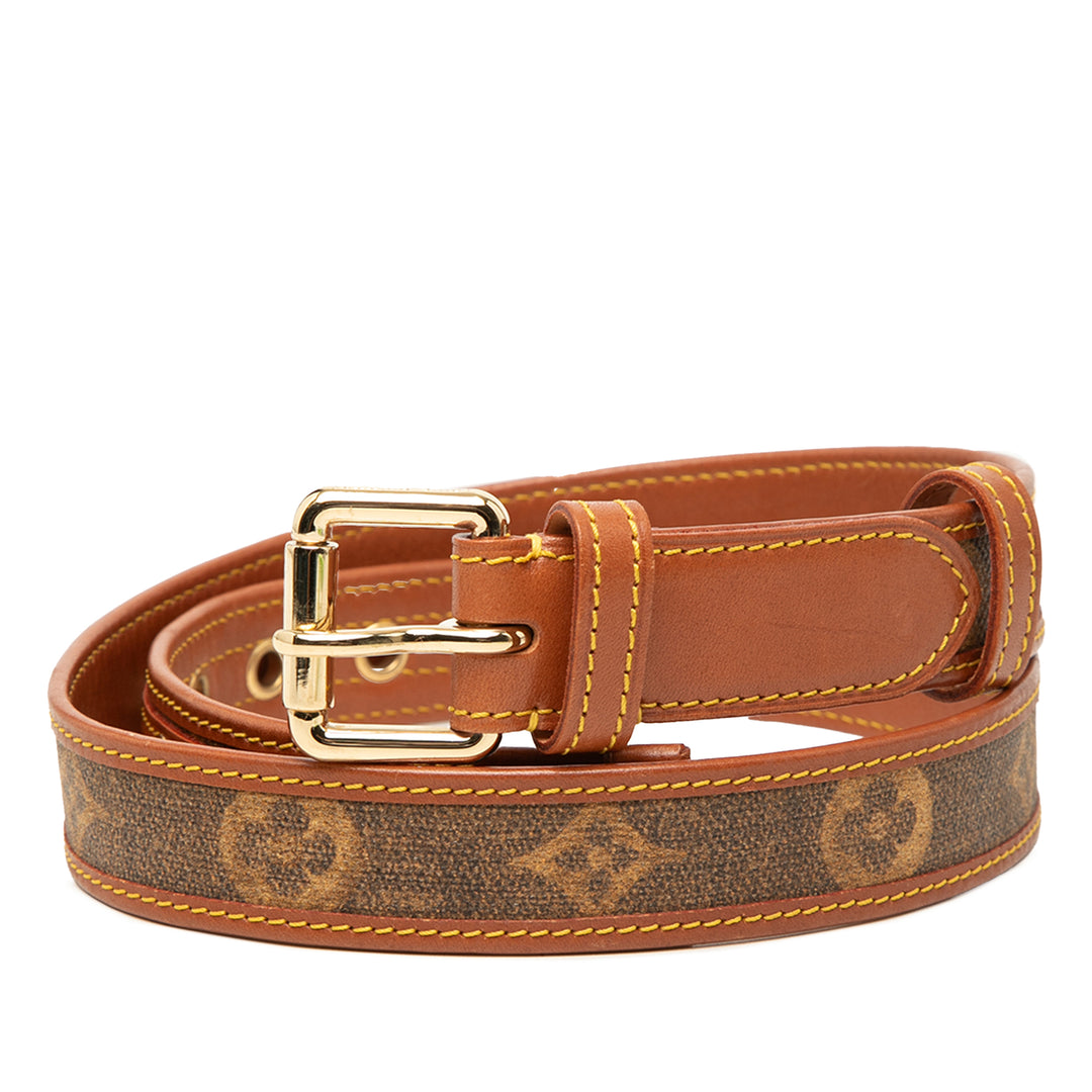Louis Vuitton Monogram Tisse Belt