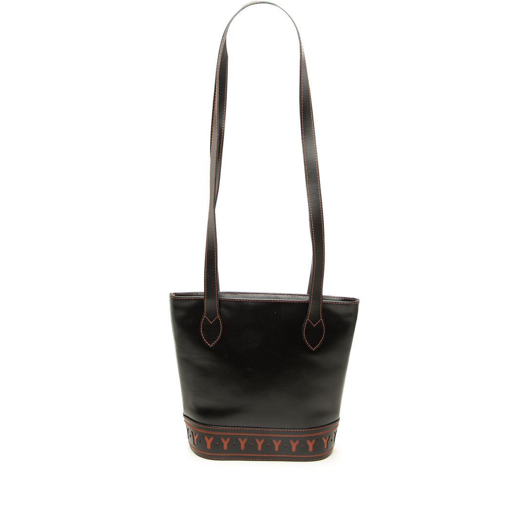 Saint Laurent Y Cutout Sac Noir – vue principale – GABY PARIS