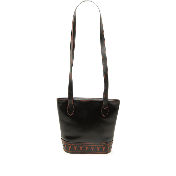 Saint Laurent Y Cutout Sac Noir – vue principale – GABY PARIS