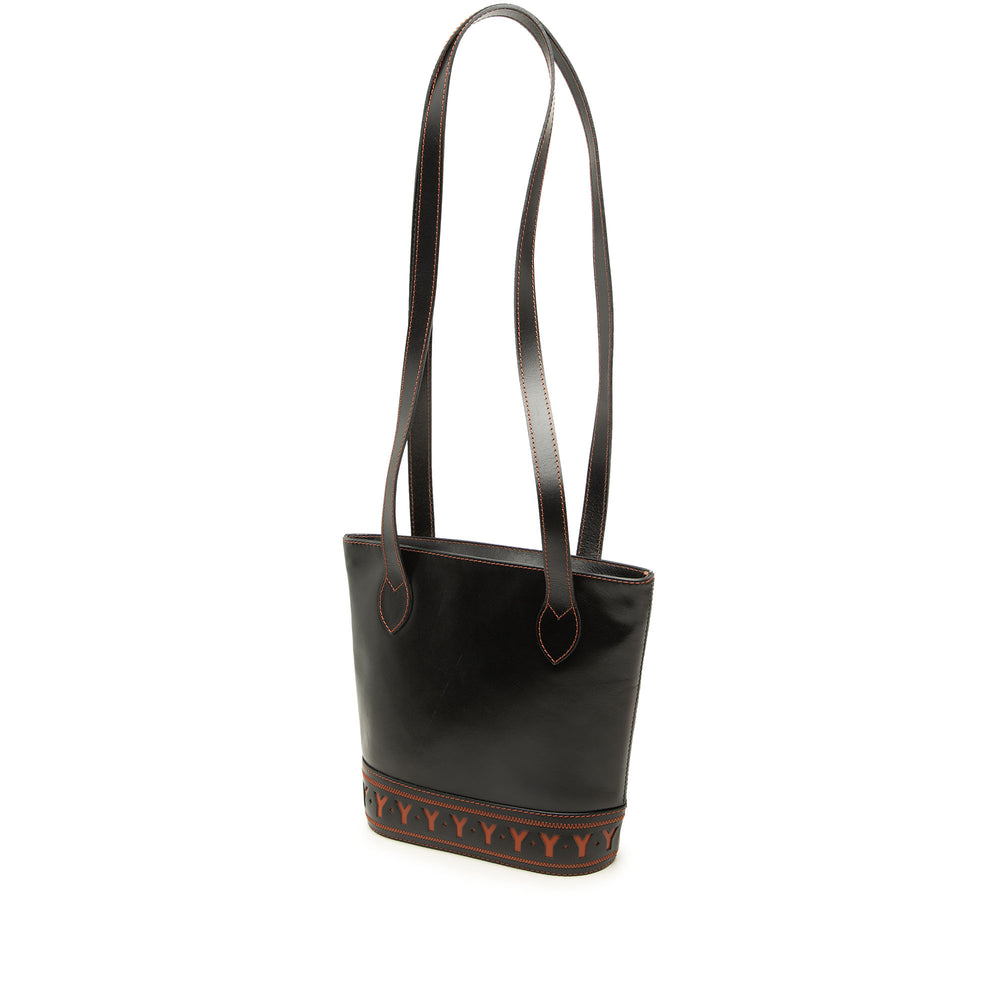 Saint Laurent Y Cutout Sac Noir – vue 2 – GABY PARIS