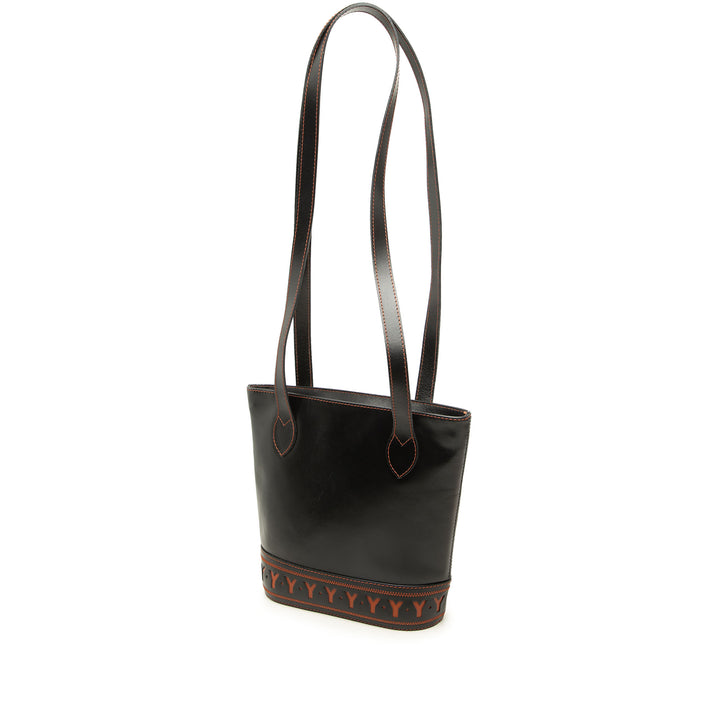 Saint Laurent Y Cutout Sac Noir – vue 2 – GABY PARIS