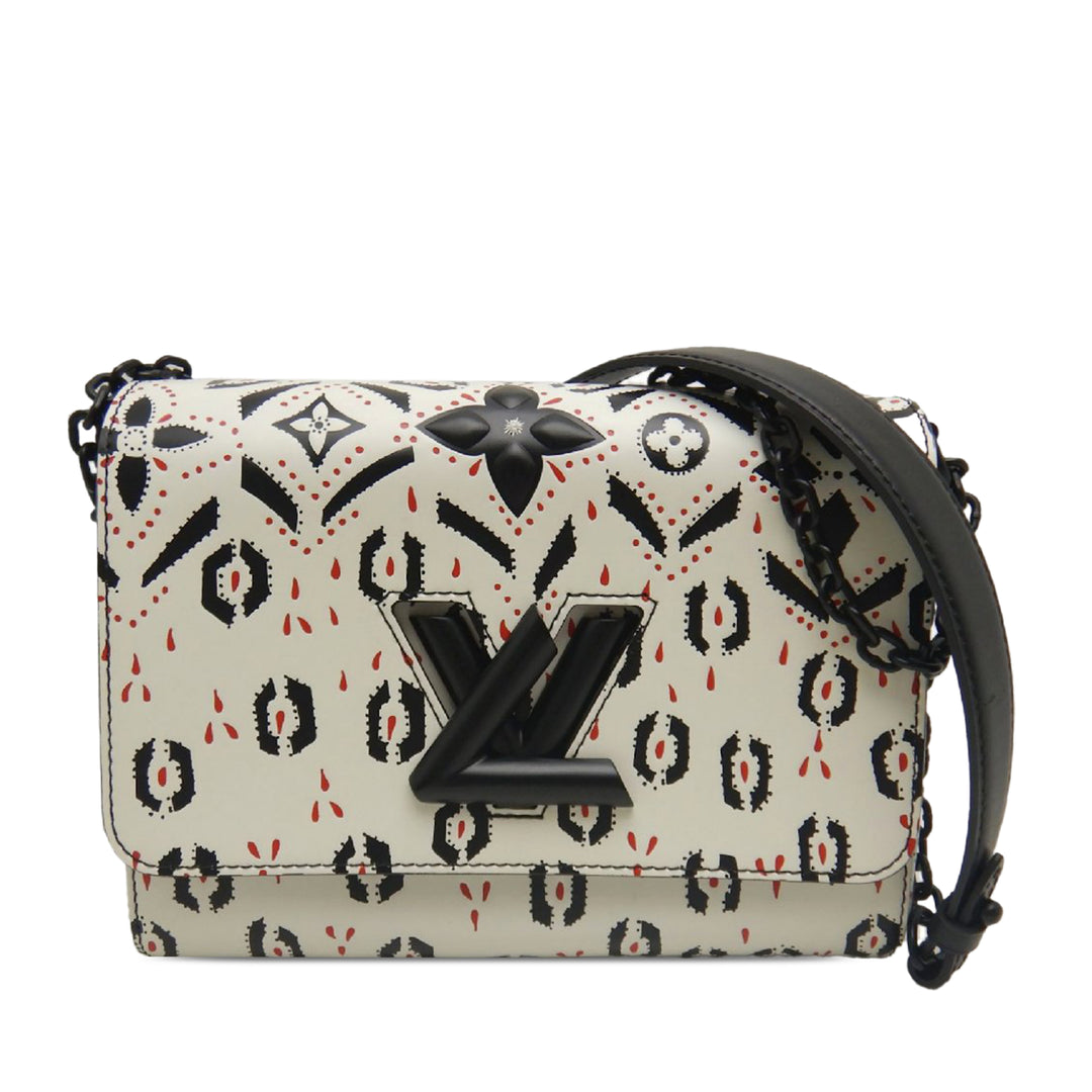 Louis Vuitton Graphic Imprimé Twist MM Cuir de veau
