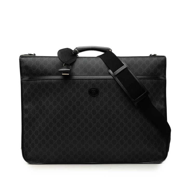 Retro Interlocking G Garment Sac GG Supreme Noir