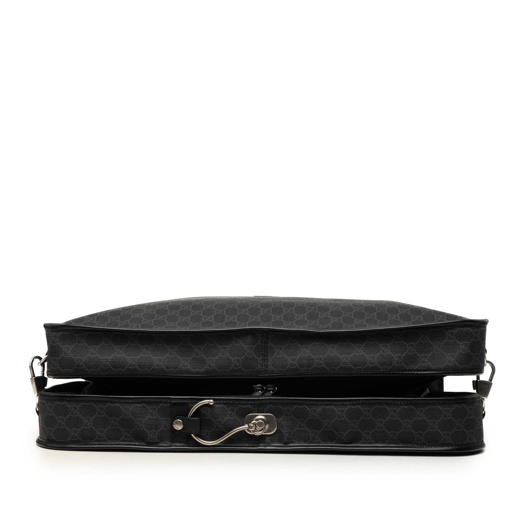 Retro Interlocking G Garment Sac GG Supreme Noir