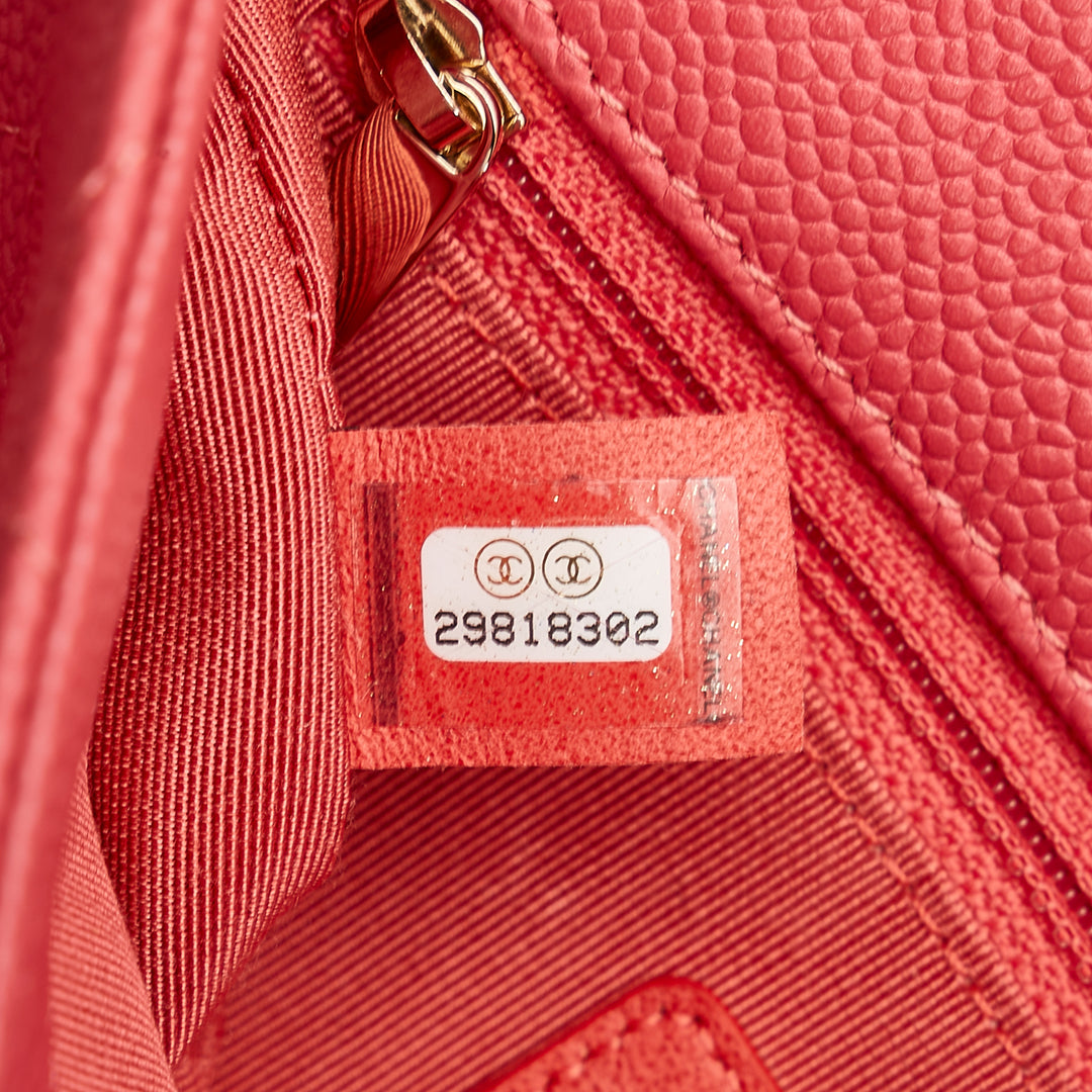 Chanel City Walk Cuir caviar