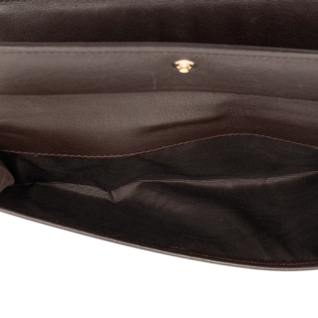 Gucci Portefeuille GG long Marron – vue 4 – GABY PARIS