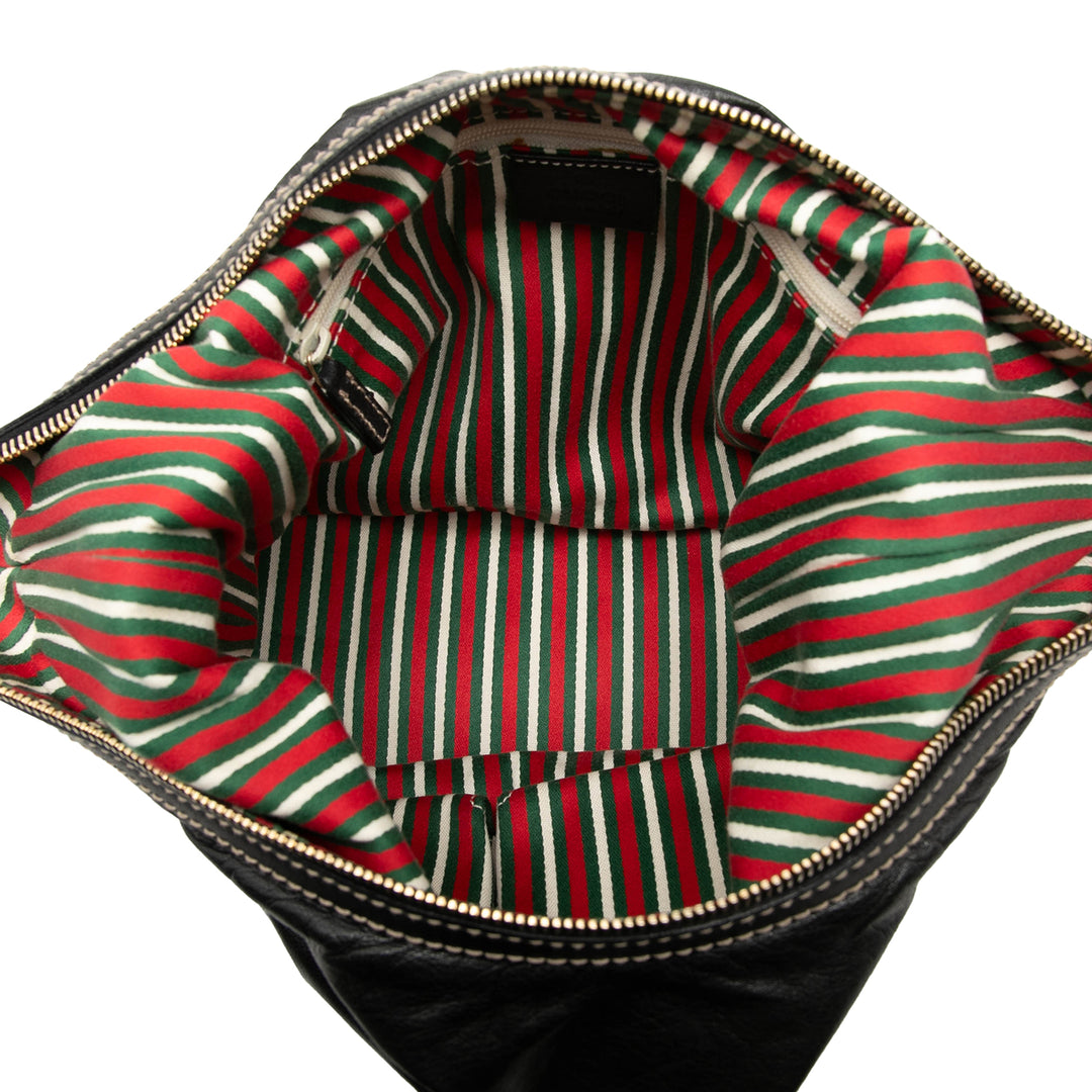 Gucci Sac porté épaule New Britt Cuir de veau Noir – vue 4 – GABY PARIS
