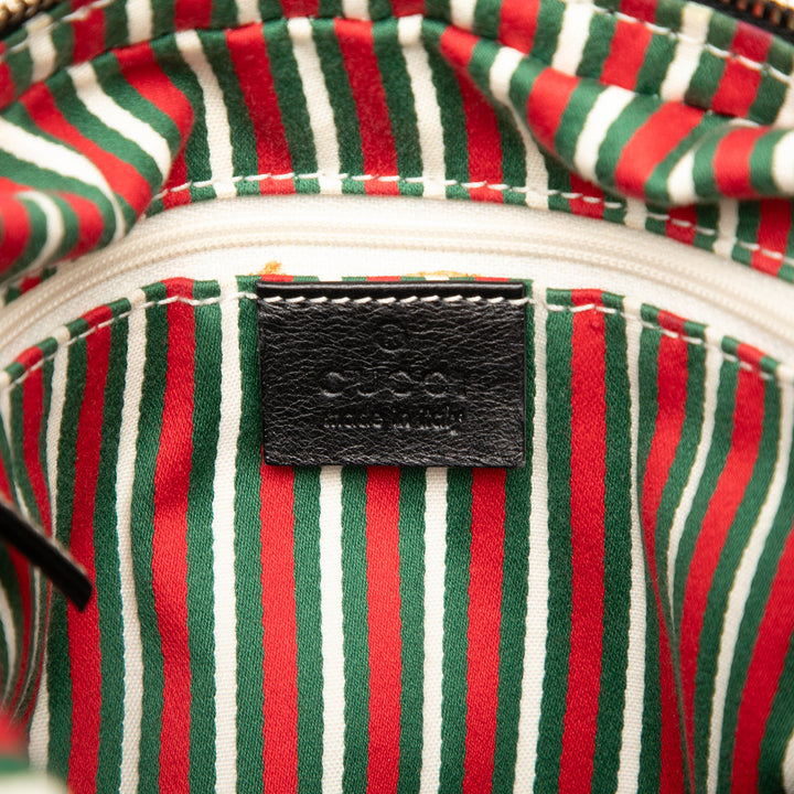 Gucci Sac porté épaule New Britt Cuir de veau Noir – vue 5 – GABY PARIS
