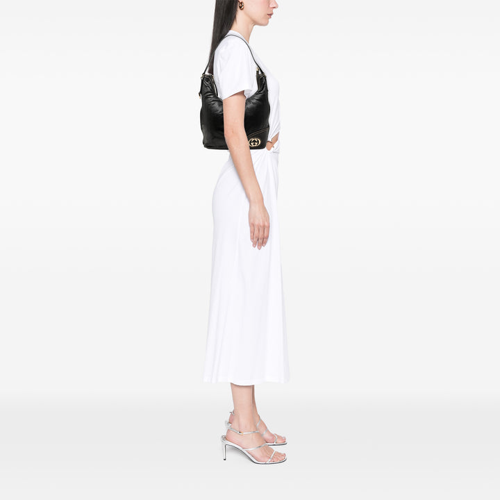 Gucci Sac porté épaule New Britt Cuir de veau Noir – vue 6 – GABY PARIS