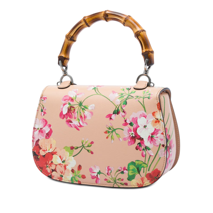 Gucci Blooms Bamboo sac à Moyen Cuir de veau