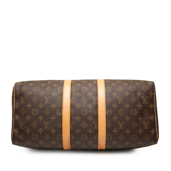 Louis Vuitton Monogram Keepall 45 Marron