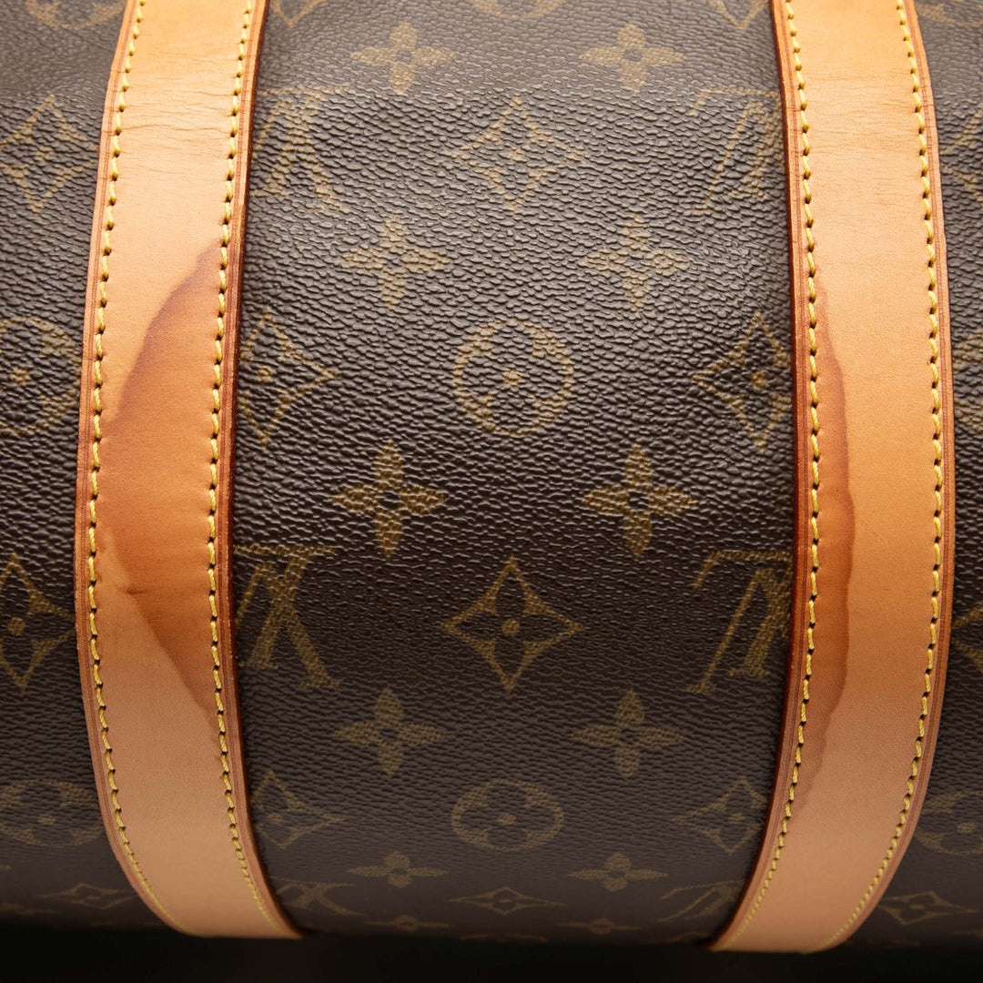Louis Vuitton Monogram Keepall 45 Marron