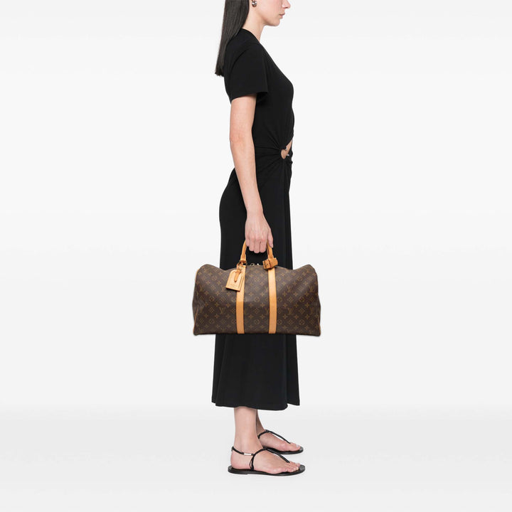Louis Vuitton Monogram Keepall 45 Marron