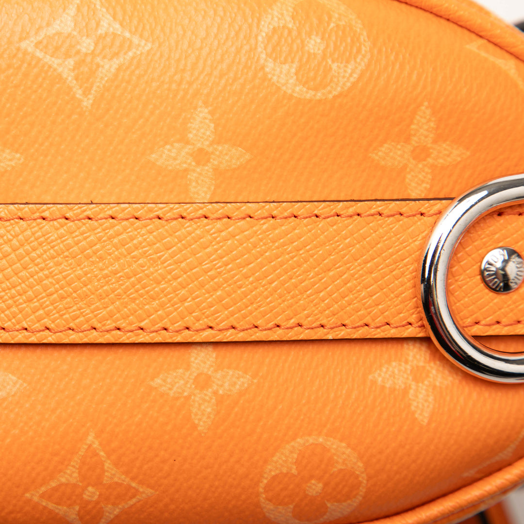 Louis Vuitton Taigarama Keepall Bandouliere 25 Orange
