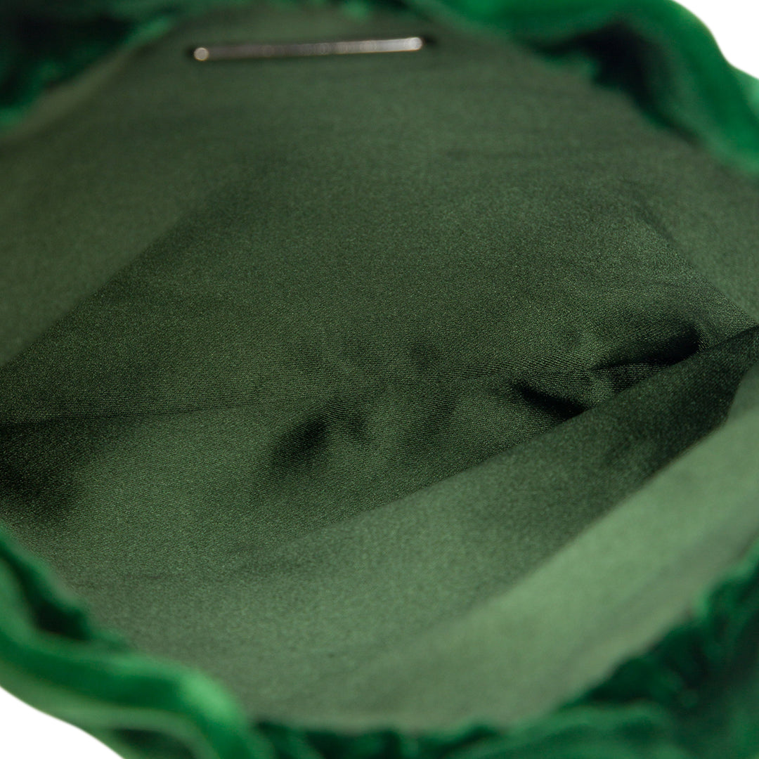 Prada Pochette Beaded Velluto Vert – vue 4 – GABY PARIS