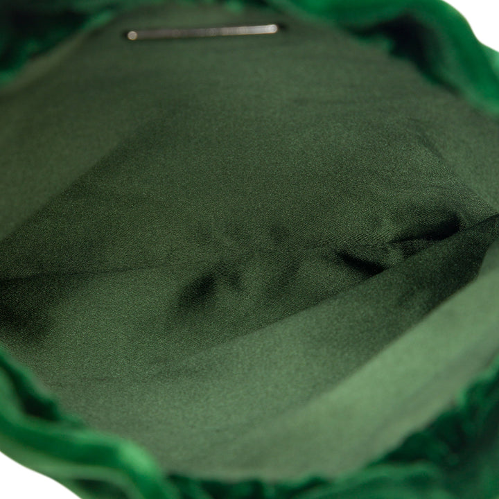 Prada Pochette Beaded Velluto Vert – vue 4 – GABY PARIS