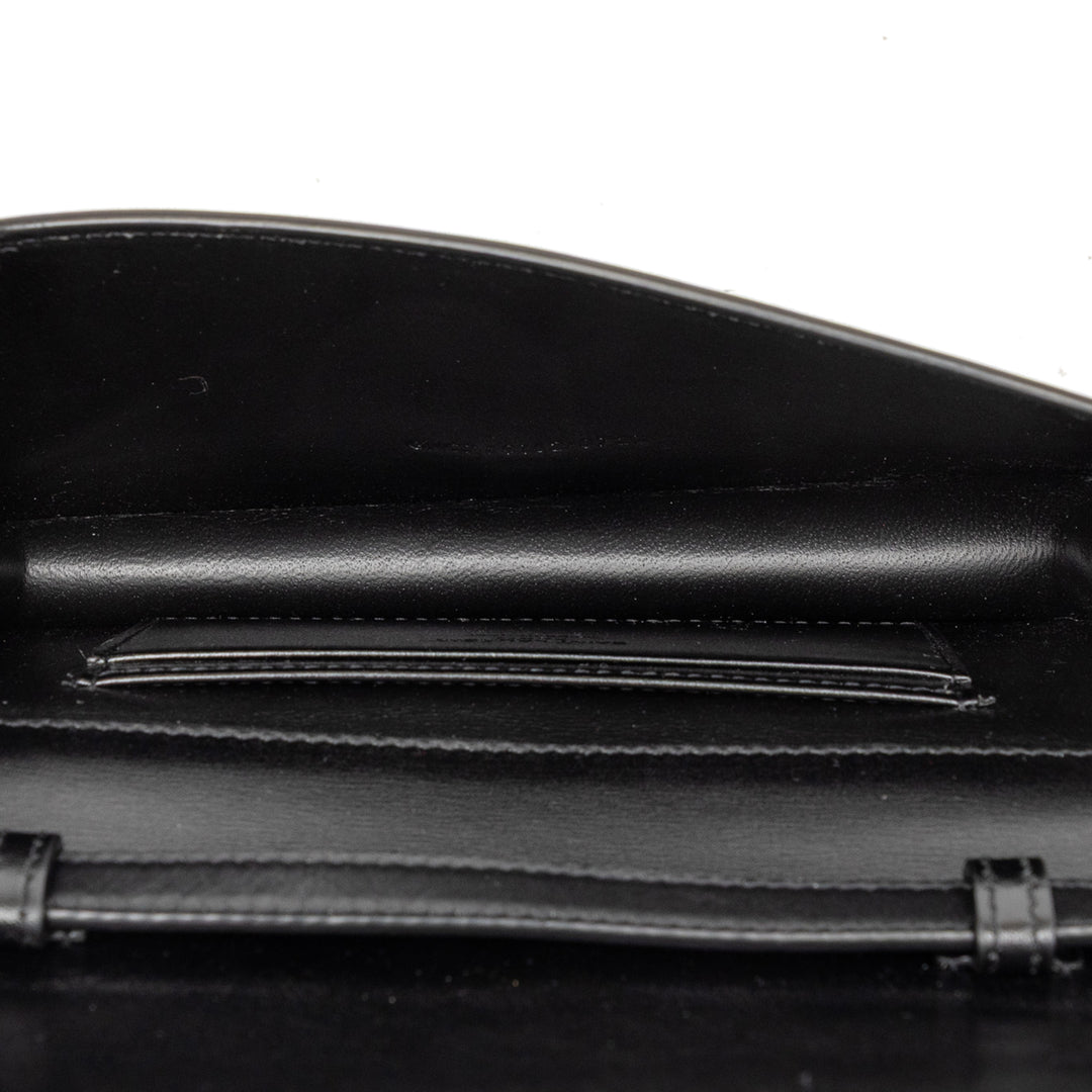 Saint Laurent Smooth Cuir de veau Sac porté croisé