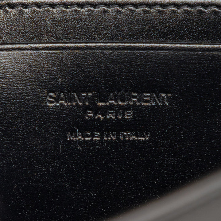 Saint Laurent Smooth Cuir de veau Sac porté croisé