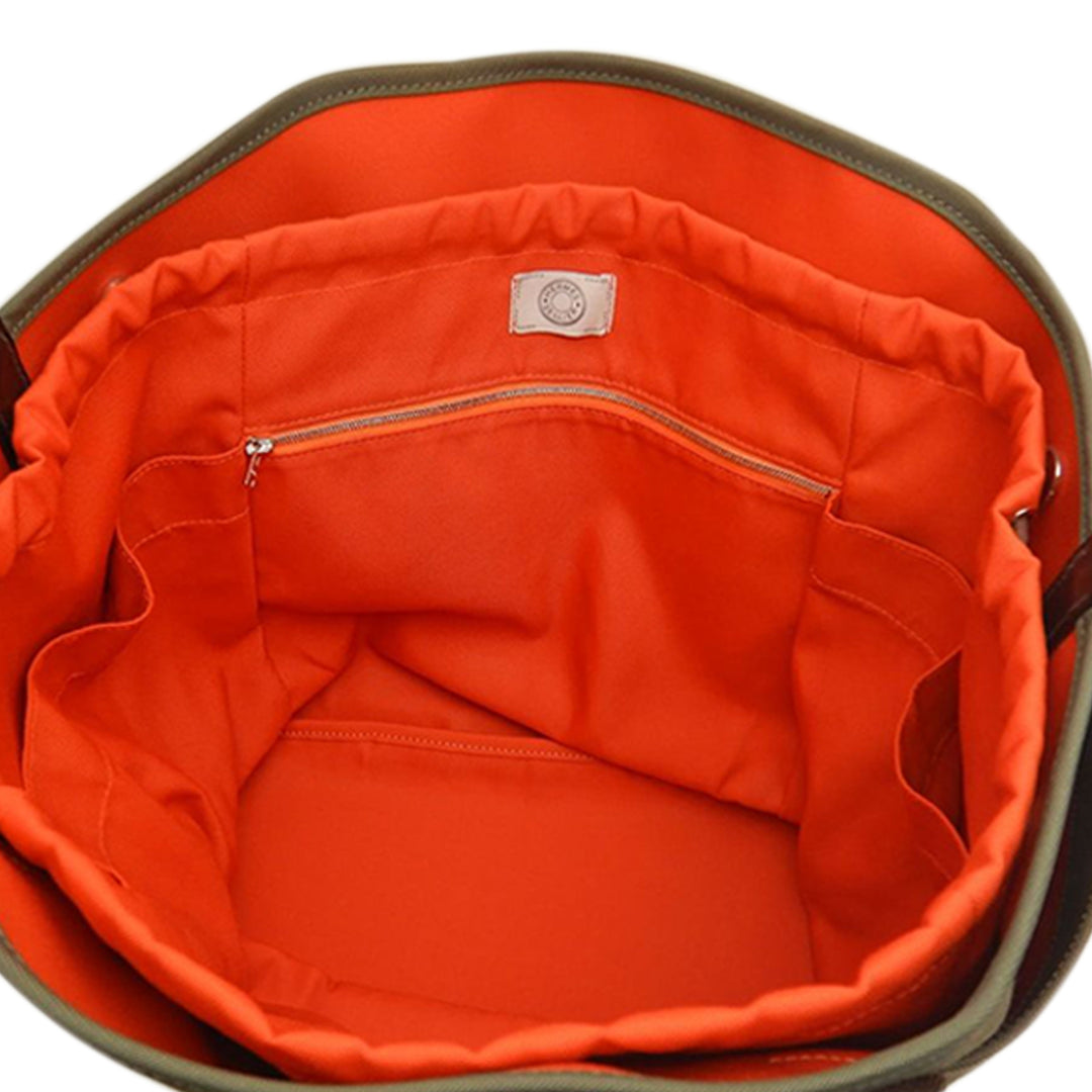 Hermès Toile Sac de Pansage Grooming Sac