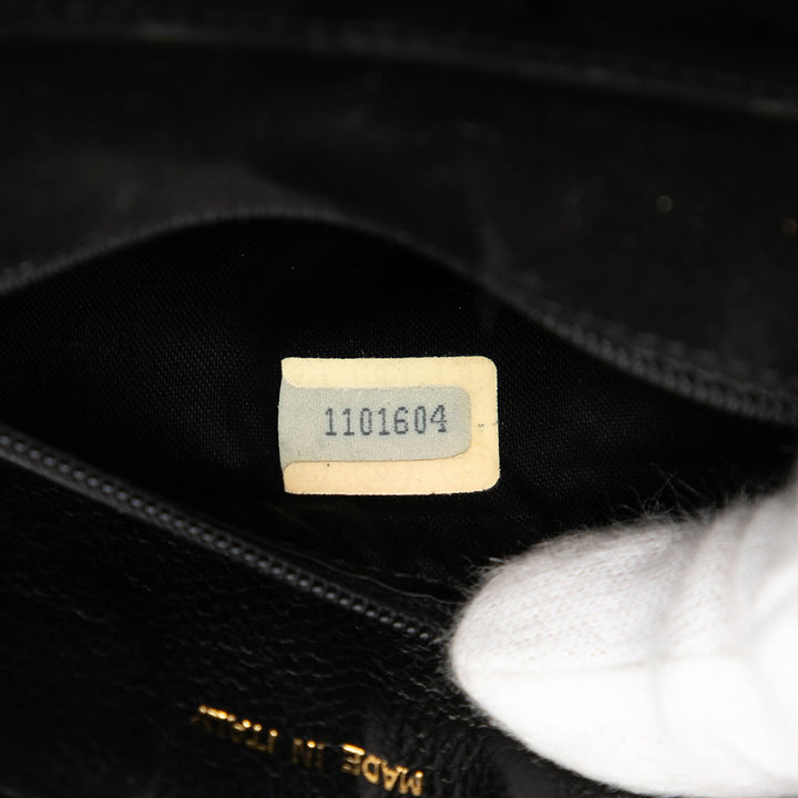 Chanel CC Daim Pompon Sac porté croisé