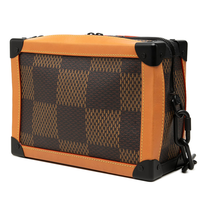 Louis Vuitton Sac bandoulière Nigo Giant Souple Trunk Damier Ébène Marron – vue 2 – GABY PARIS