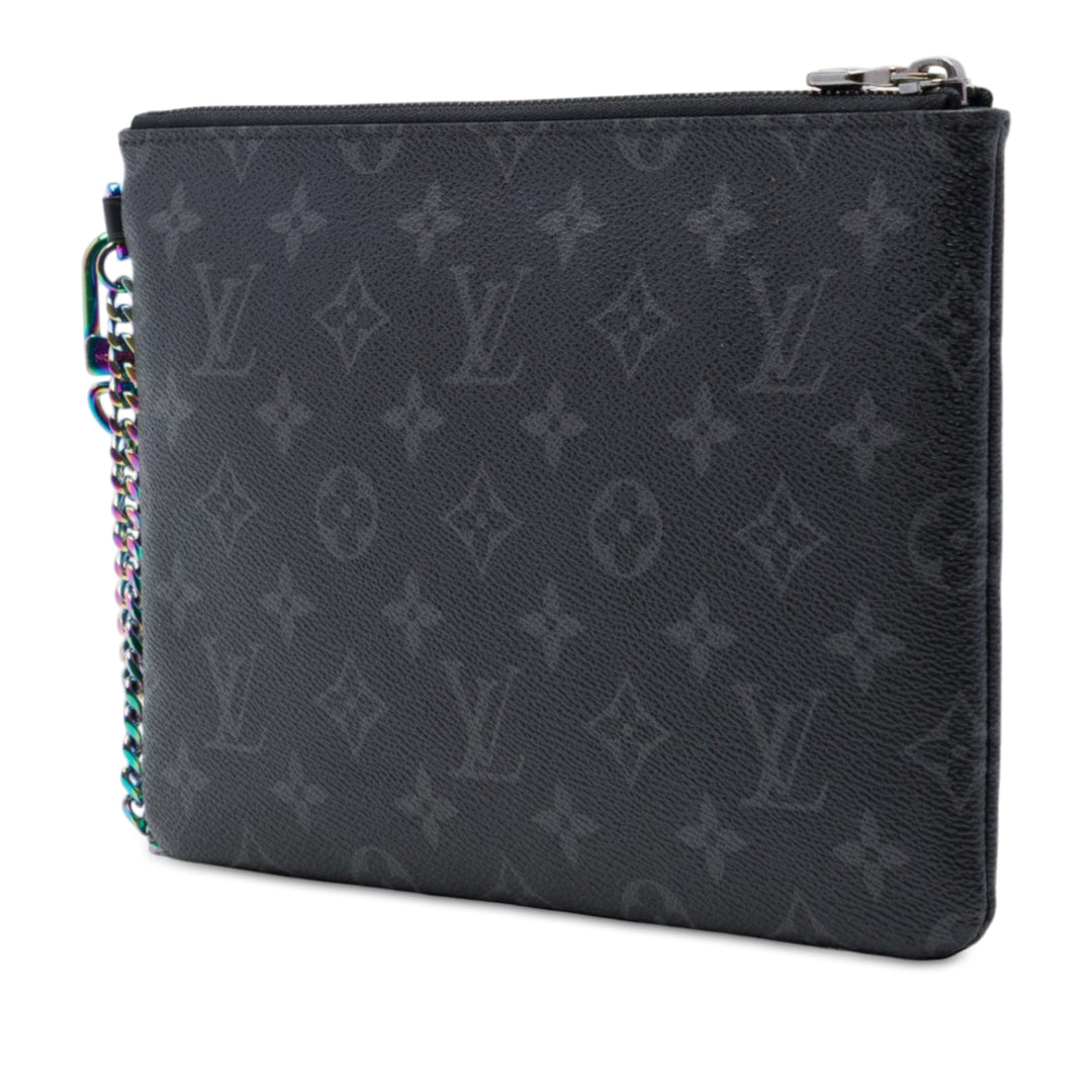 Flash Fragment iPad Étui Monogram Eclipse Noir