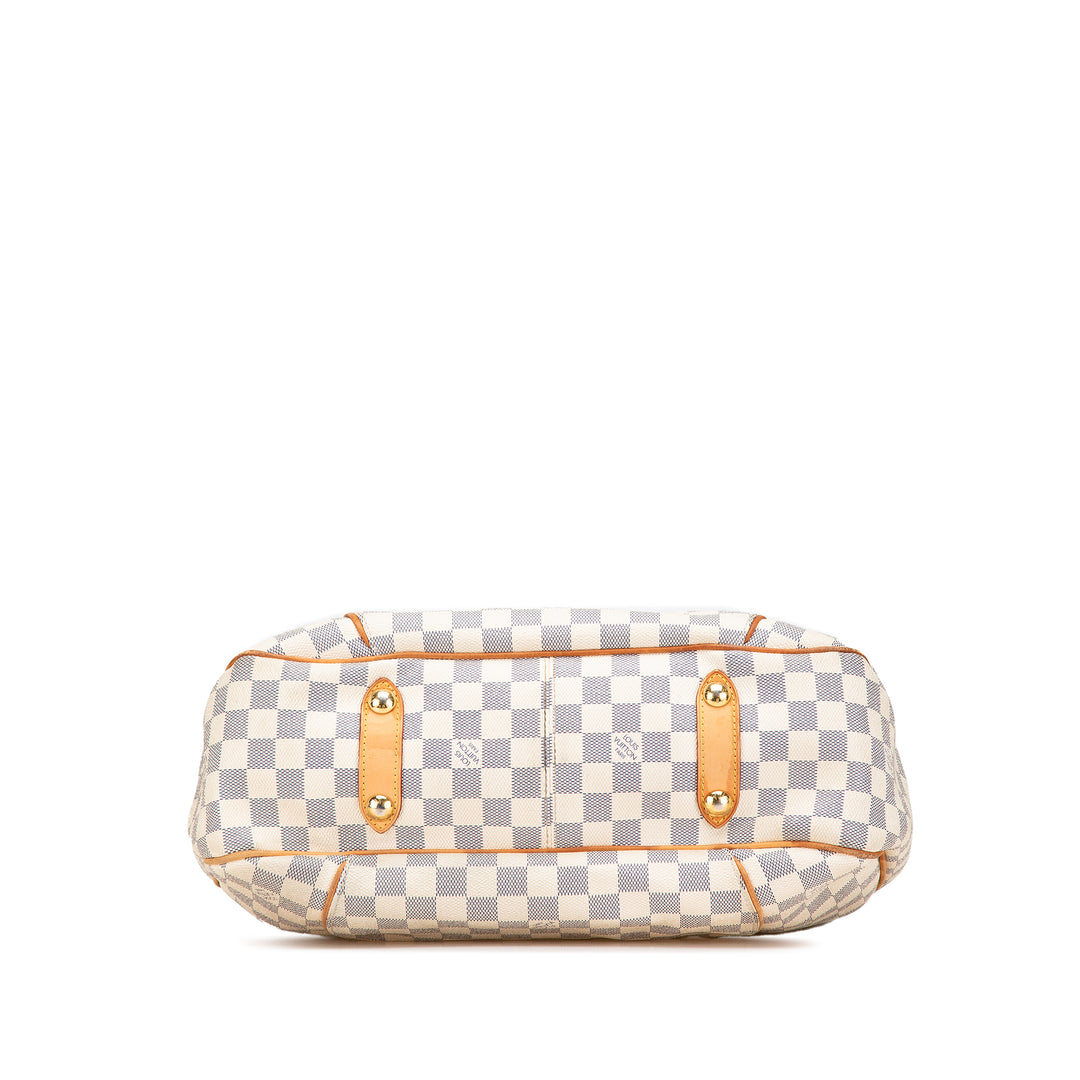 Damier Azur Galliera PM White - Gaby Paris