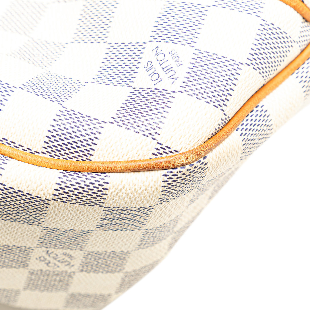 Damier Azur Galliera PM White - Gaby Paris