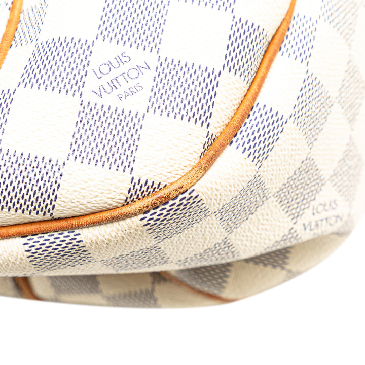 Damier Azur Galliera PM White - Gaby Paris