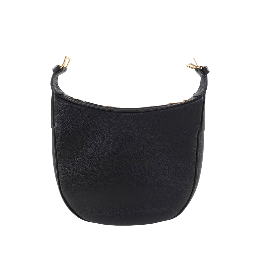 Souple grainé Heloise Sac Petit Cuir de veau grainé Noir