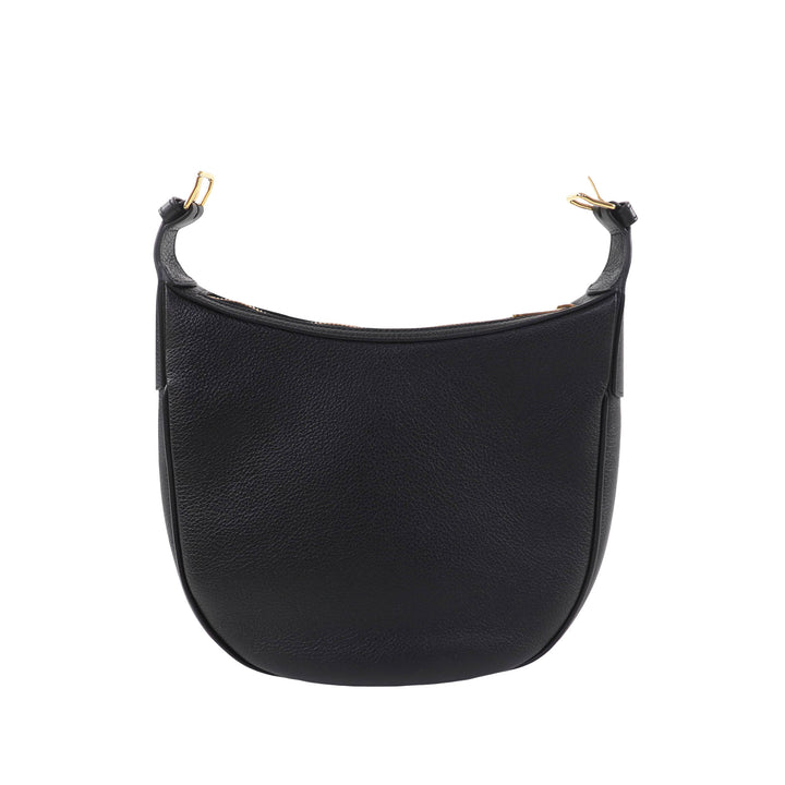 Souple grainé Heloise Sac Petit Cuir de veau grainé Noir