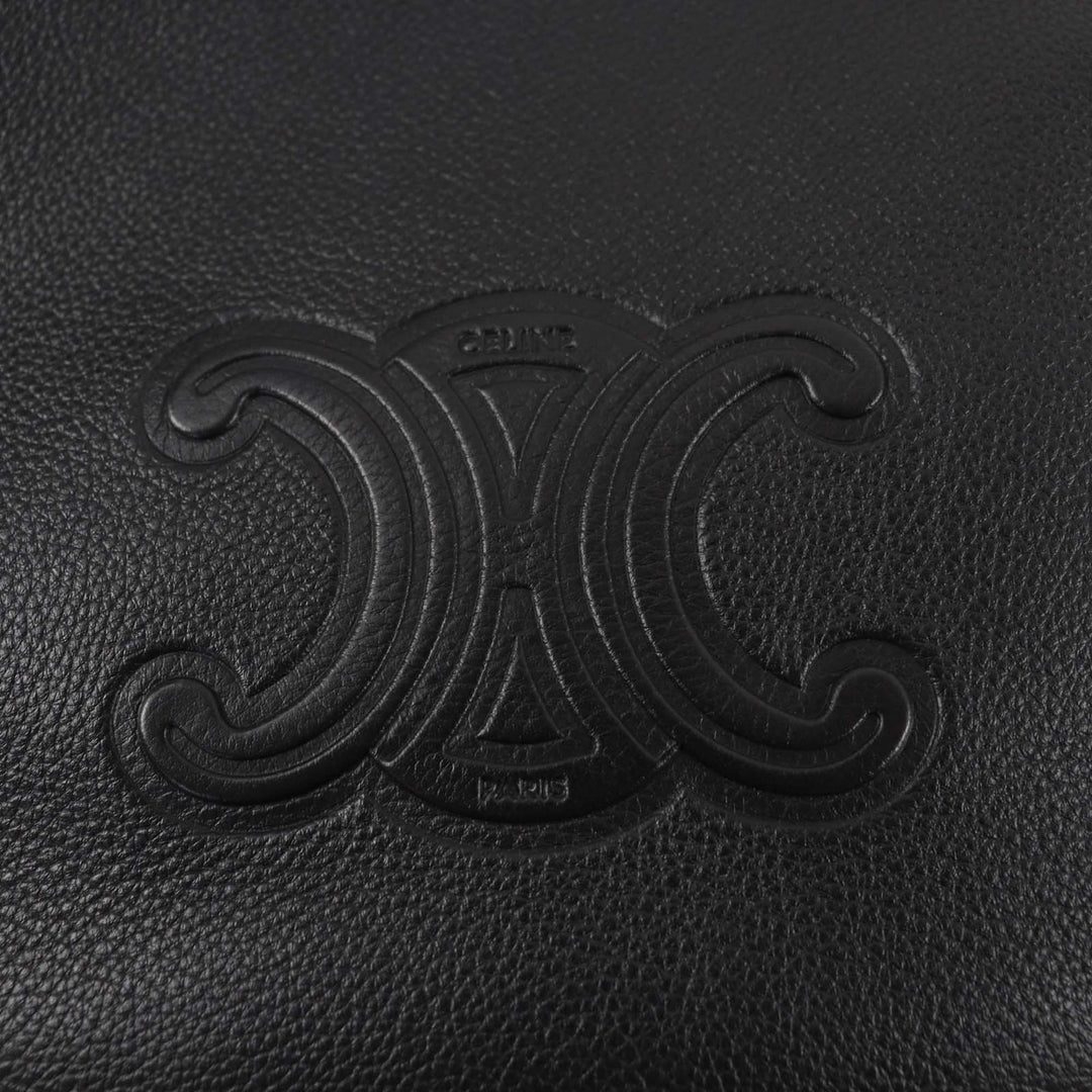 Souple grainé Heloise Sac Petit Cuir de veau grainé Noir