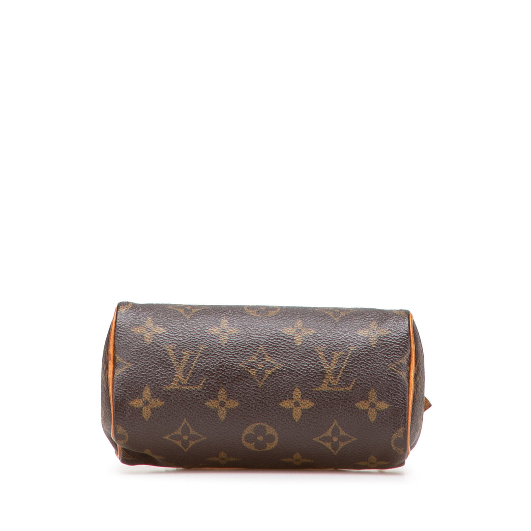 Monogram Nano Speedy Bandouliere Brown - Gaby Paris