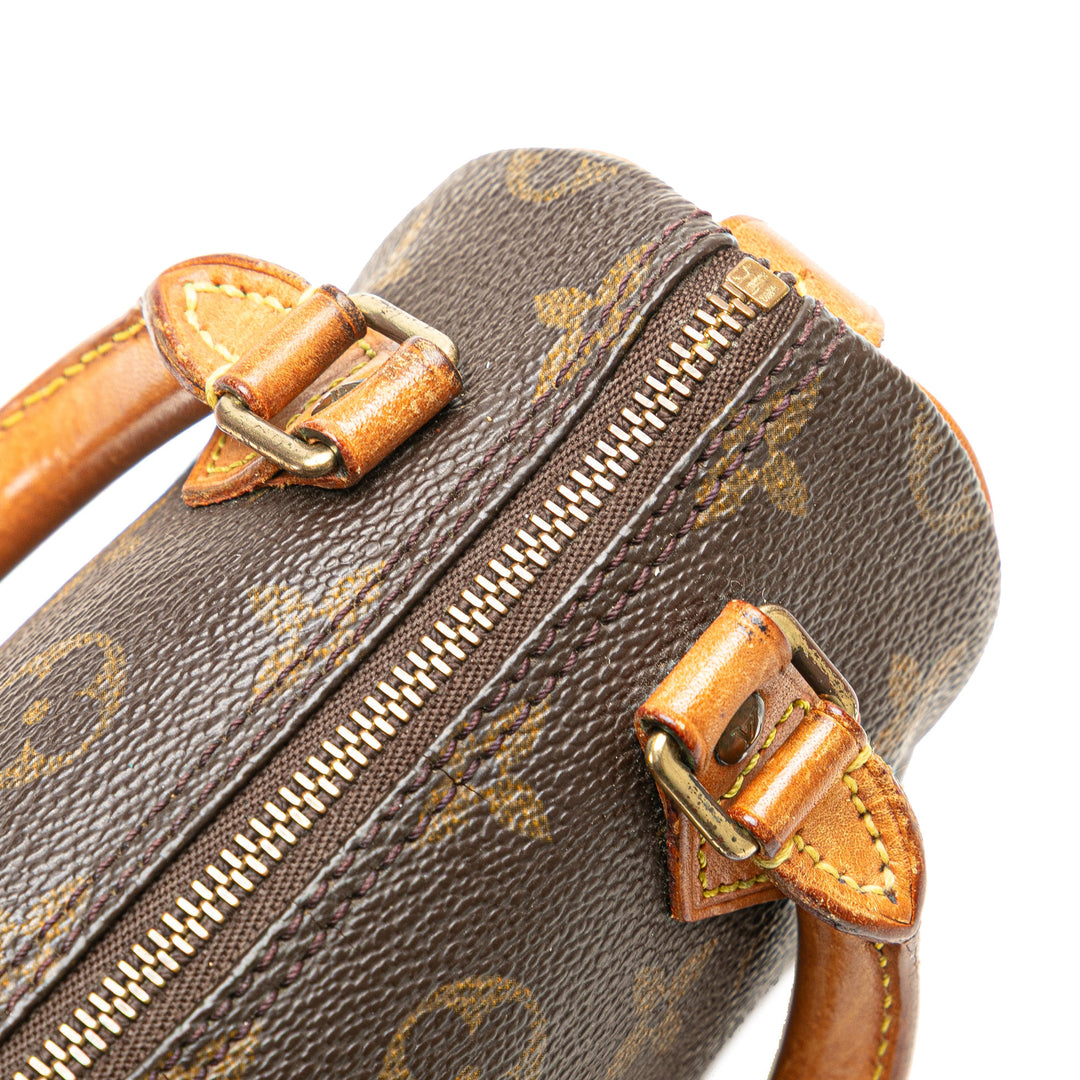 Monogram Nano Speedy Bandouliere Brown - Gaby Paris