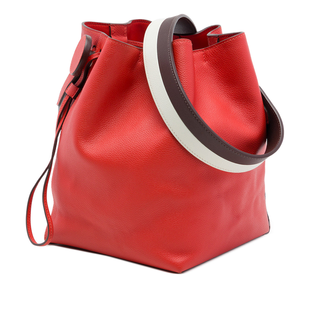 Hermès Sac Licol 17 Evercolor Orange – vue principale – GABY PARIS