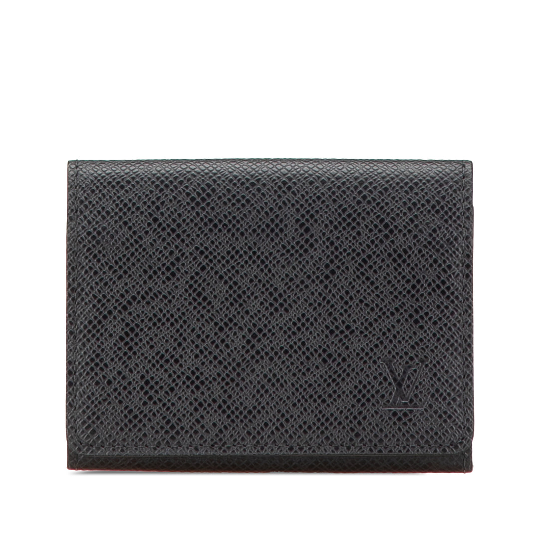 Taiga Business Card Holder Black - Gaby Paris