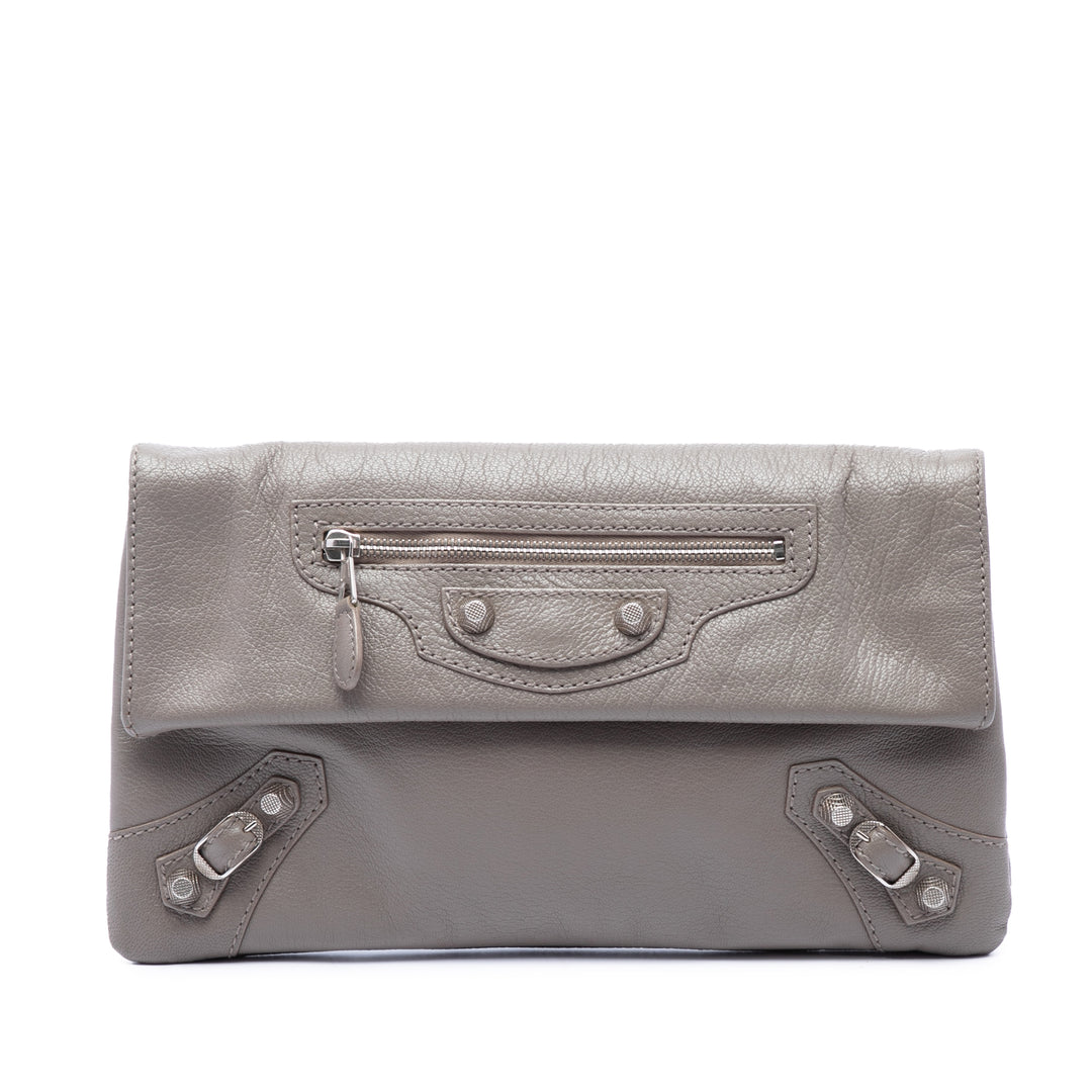 Motocross Giant 12 Enveloppe Pochette Cuir de chèvre Marron