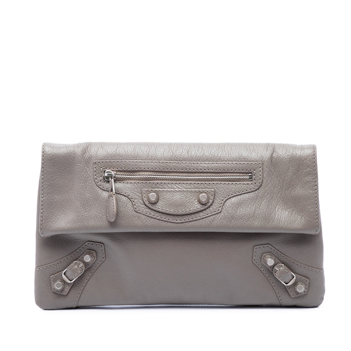 Motocross Giant 12 Enveloppe Pochette Cuir de chèvre Marron